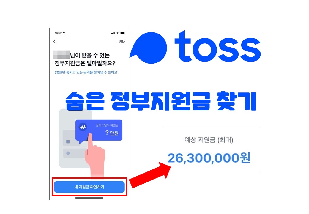 토스-숨은-정부지원금-찾기