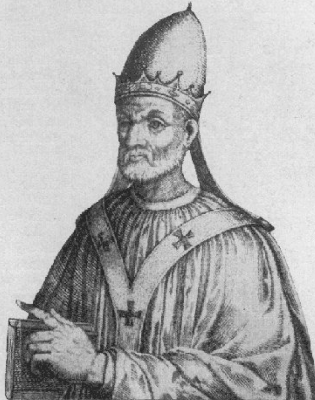 189대 교황 마르티노4세 초상화