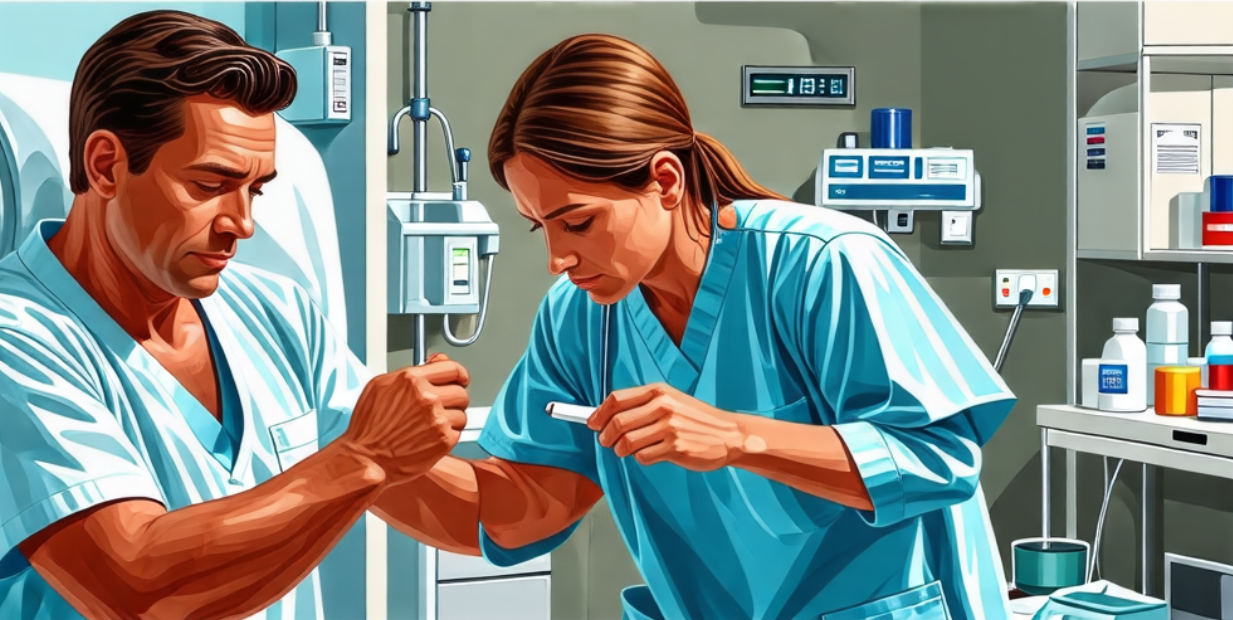 중심정맥관 응급상황 대처법 – 폐색, 감염, 출혈 발생 시