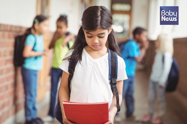 학교 생활하는 아이모습