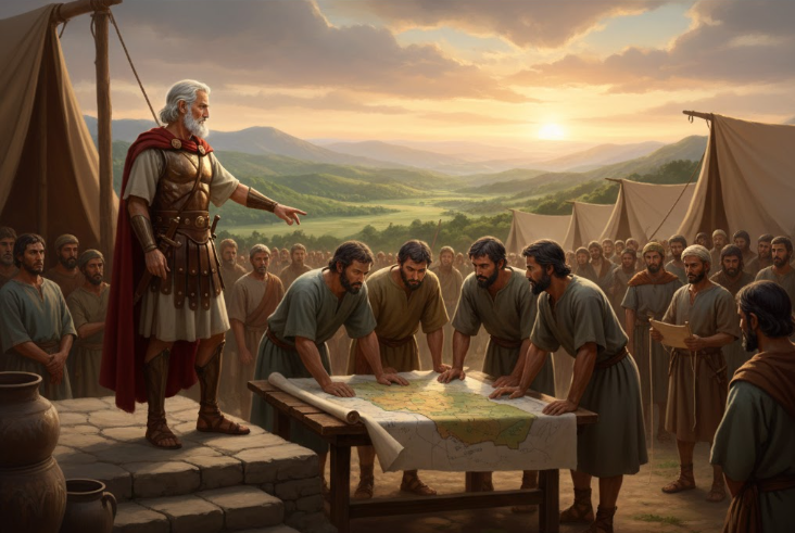 여호수아 17장 - 므낫셋의 영토, 더 많은 땅을 받은 요셉의 아들들