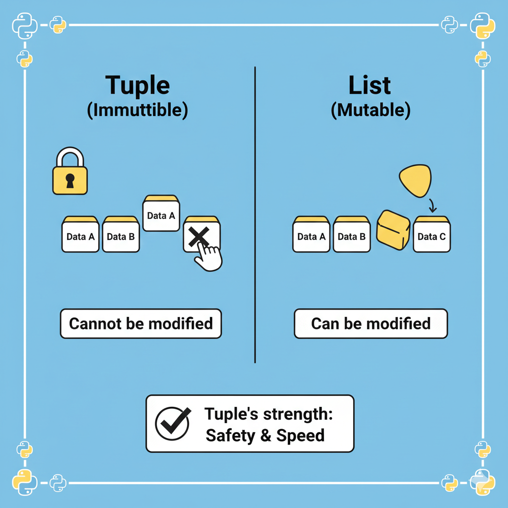 튜플의 불변성(Immutability)