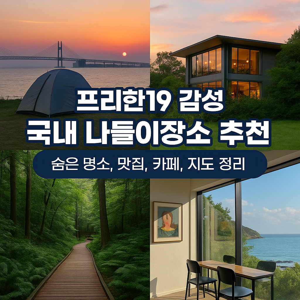 국내나들이장소 추천