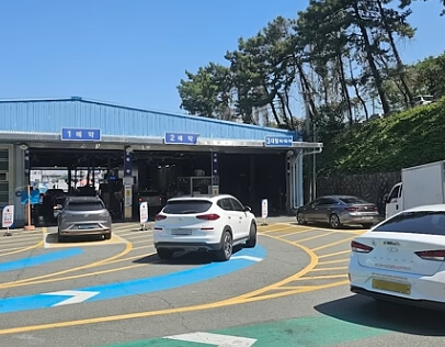 검사소 대기줄