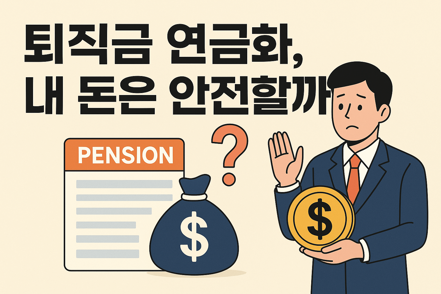 퇴직금 연금화 논란에 대해 알아보자