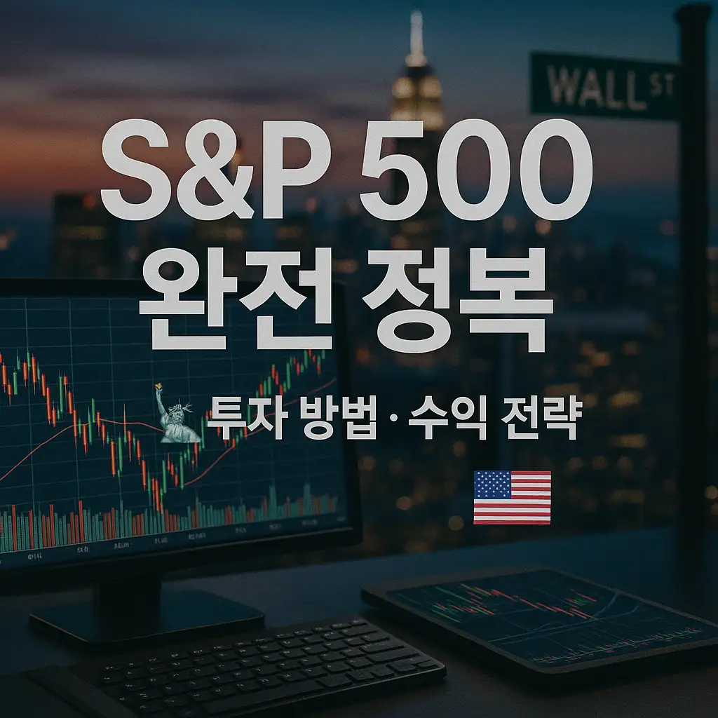 S&amp;P 500 투자 방법과 상품 비교