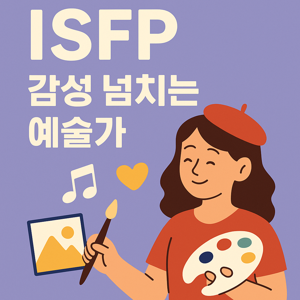 ISFP 성격유형 심층 탐구