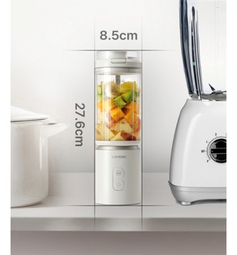 루메나 블렌더 충전기와 설명서 구성