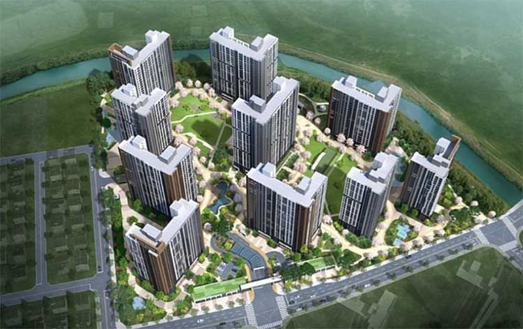 더샵 신문그리니티 조감도