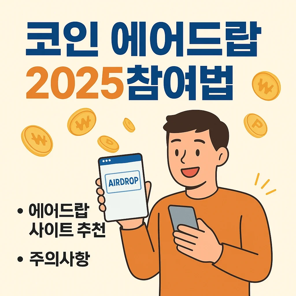 코인 에어드랍 2025 참여법