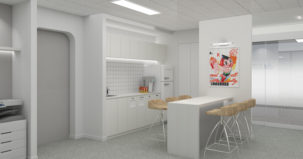 사무실카페테리아디자인