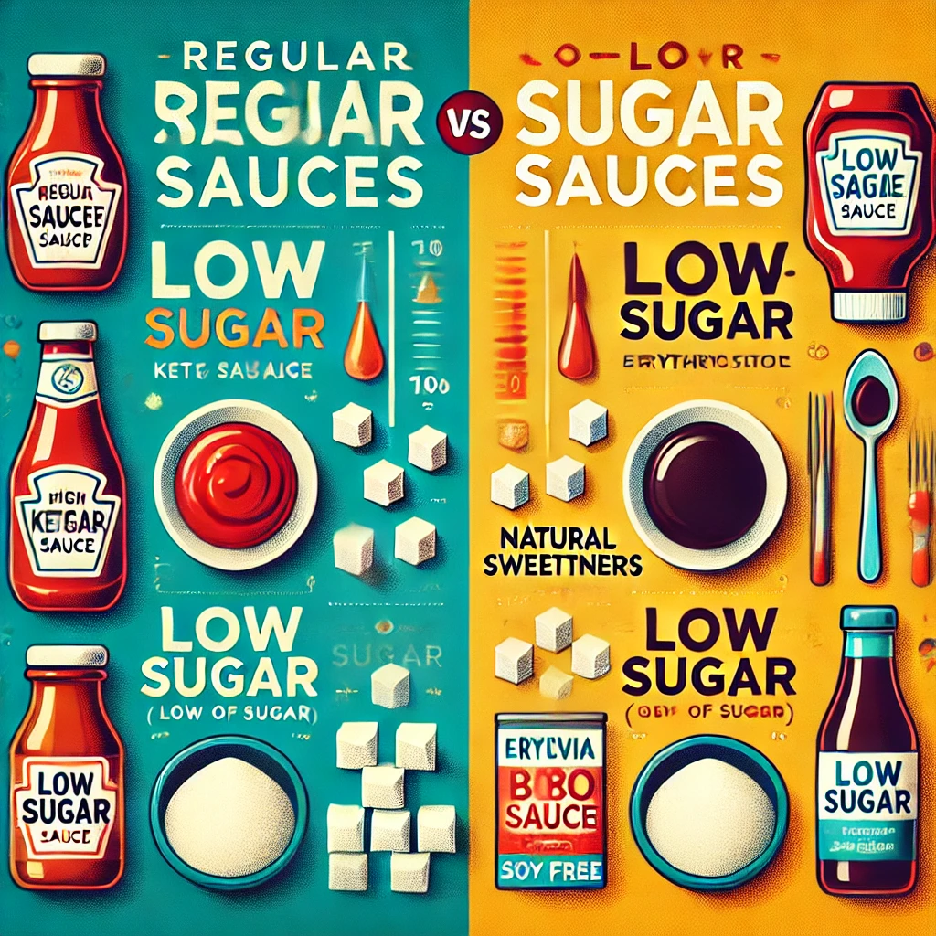 당 줄이고 맛은 지키는 저당소스, 다이어터 필수템!