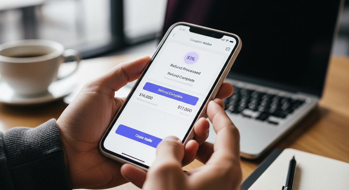 휴대폰쿠폰지갑 환불