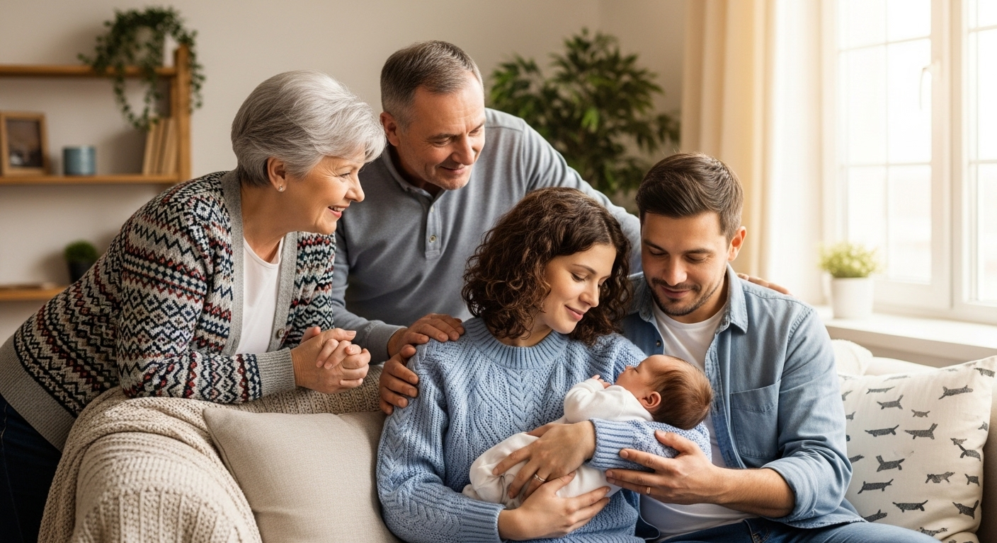 신생아 첫 만남, 말 한마디가 부모 마음을 편하게 합니다