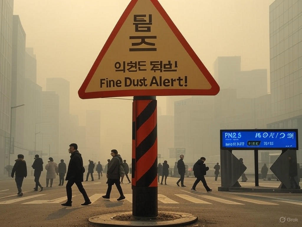 미세먼지 위험 경보