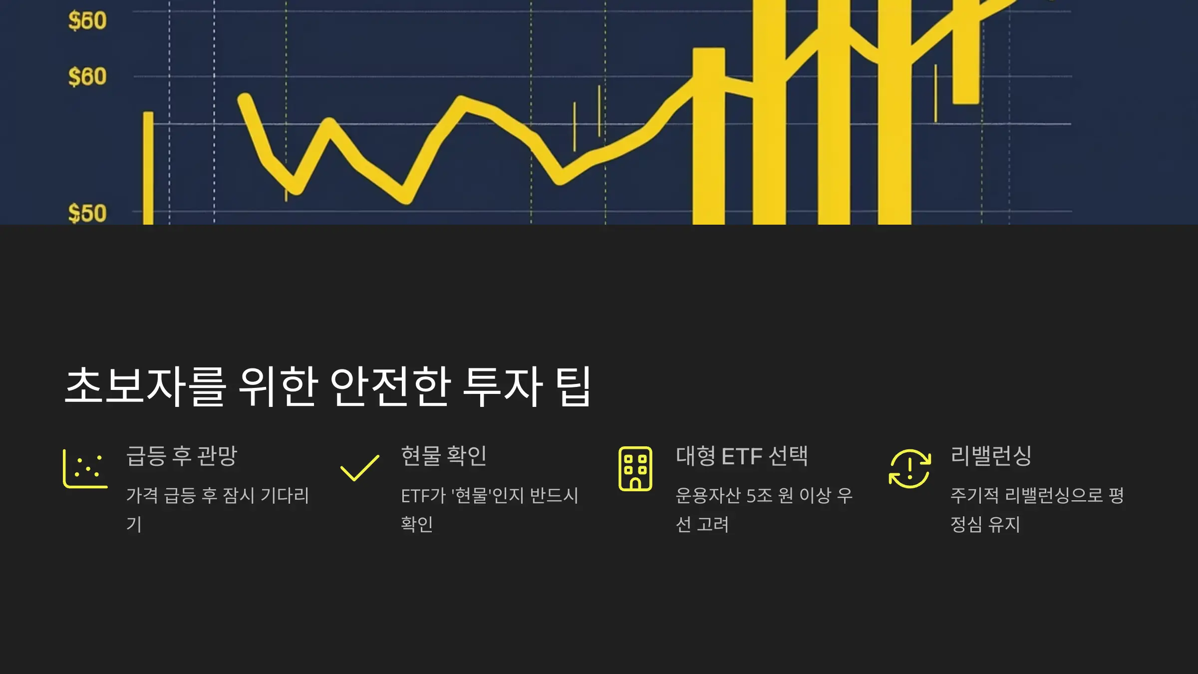 초보자를 위한 안전한 투자 팁