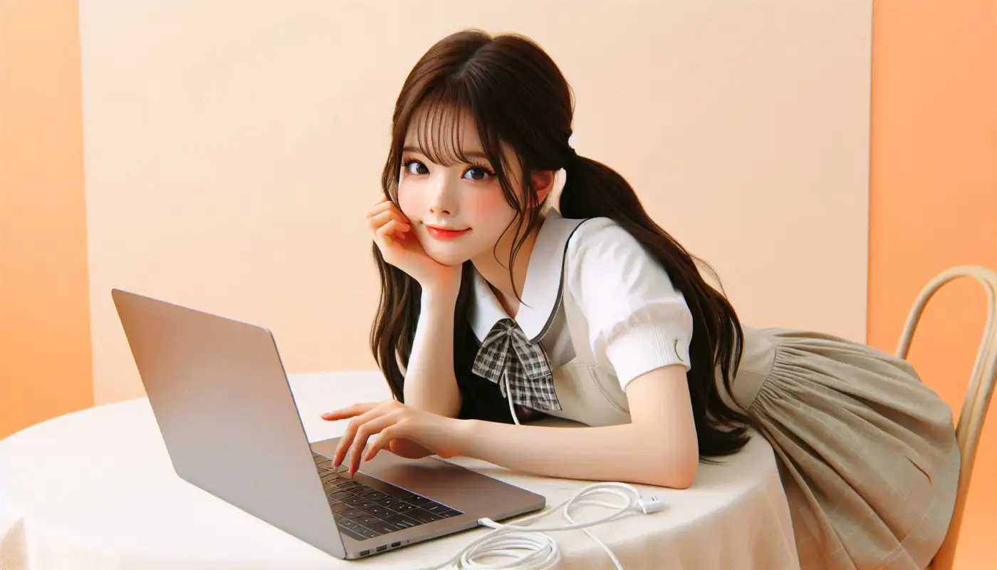 해외직구-방법을-알아보고-쇼핑하는-여성의-모습