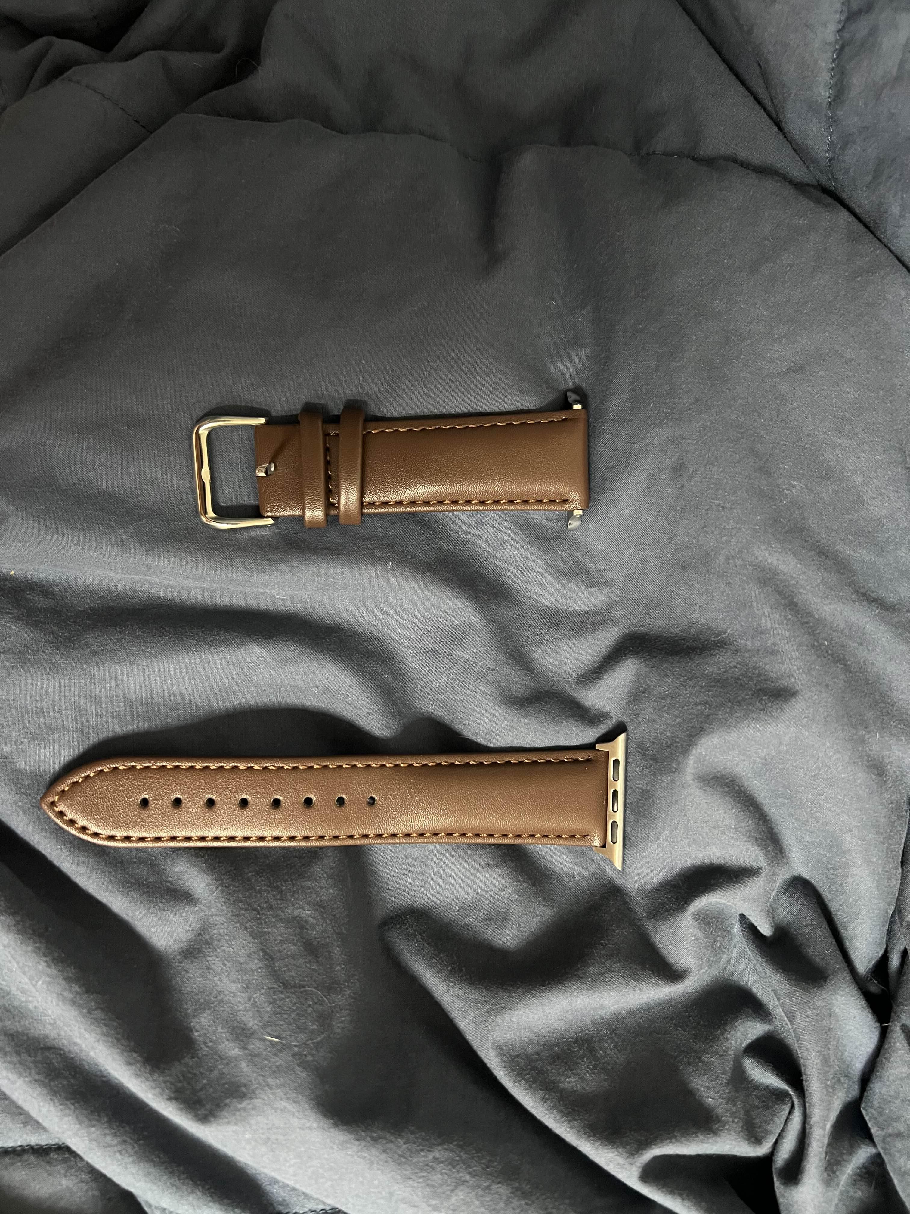 알리익스프레스에서 구매한 애플워치 가죽 스트랩