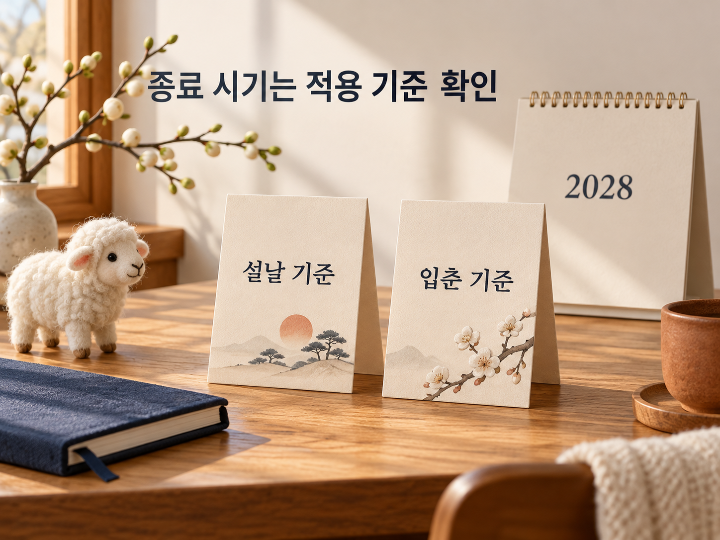 설날과 입춘에 따른 삼재 종료 기준 확인