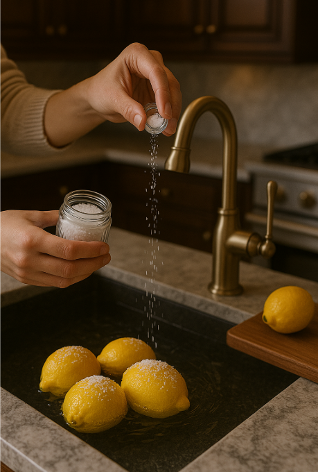 레몬 세척법 관련 사진