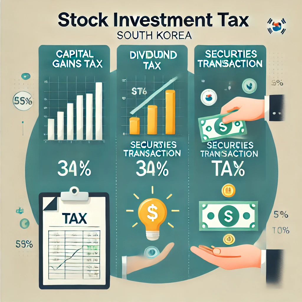 양도소득세, 배당소득세, 증권거래세를 한눈에 이해할 수 있도록 구성