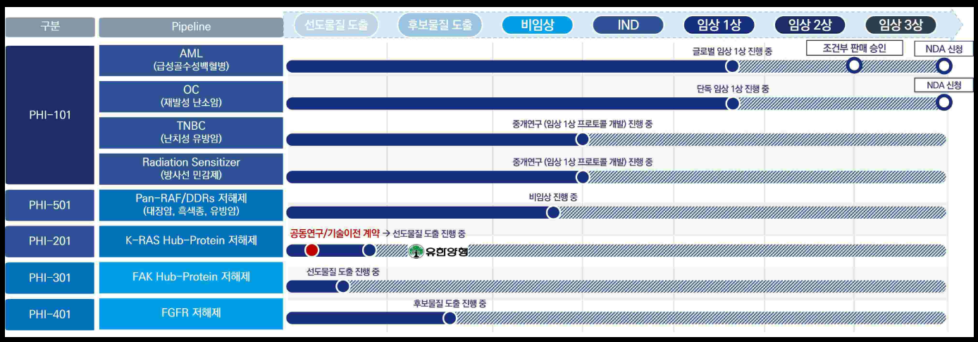 파이프라인 현황