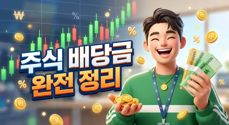 주식 배당금이란? 배당금 받는법, 세금 얼마나 낼까? 많이 받으면 좋을까?
