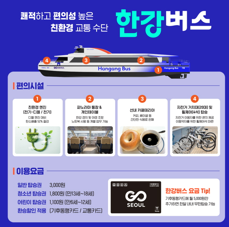 한강버스 예약 시범운행 체험 신청방법 알아보기