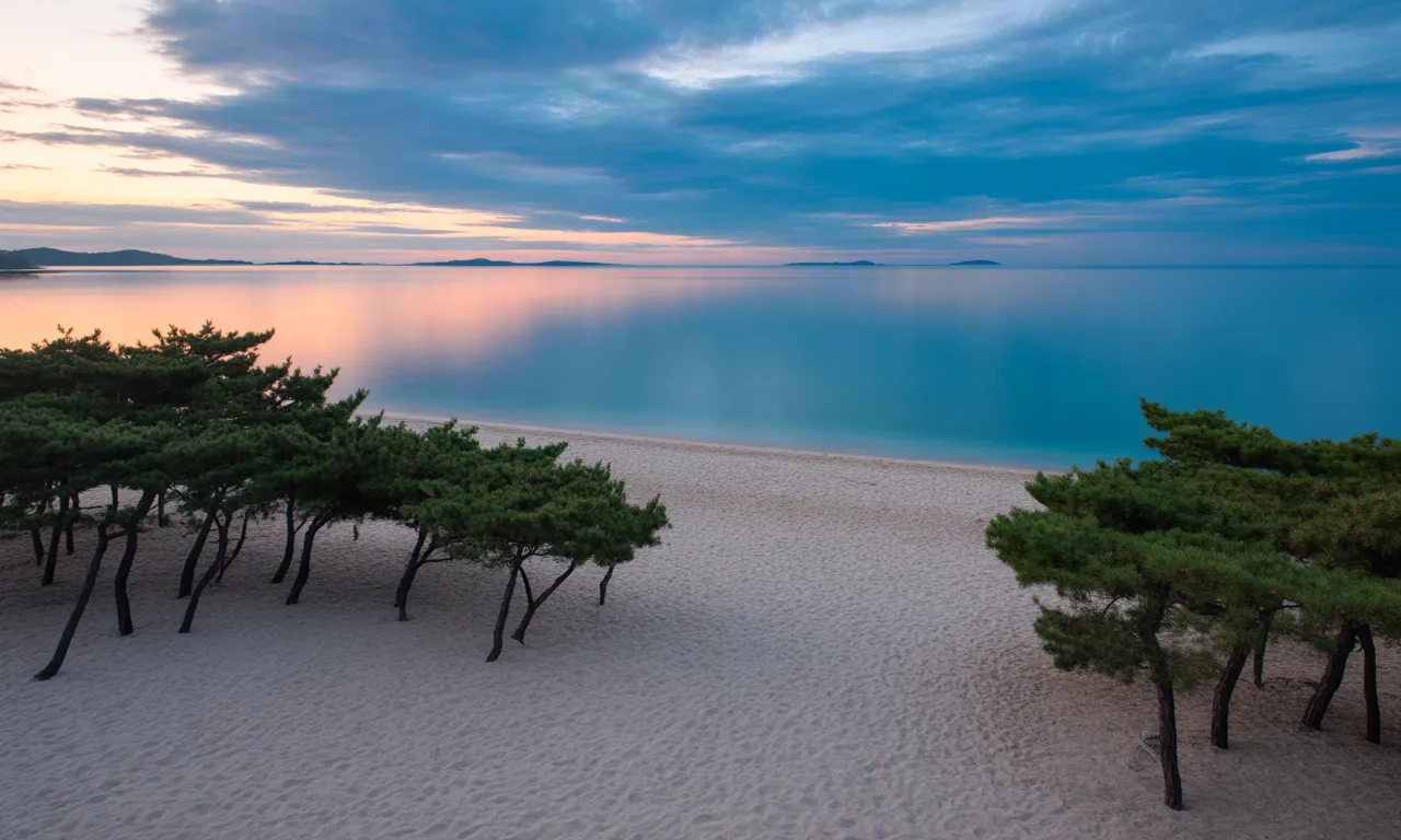 한적한 바다 마을 여행지
