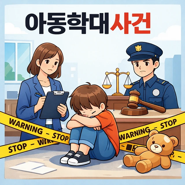 폭행사건, 아동방임