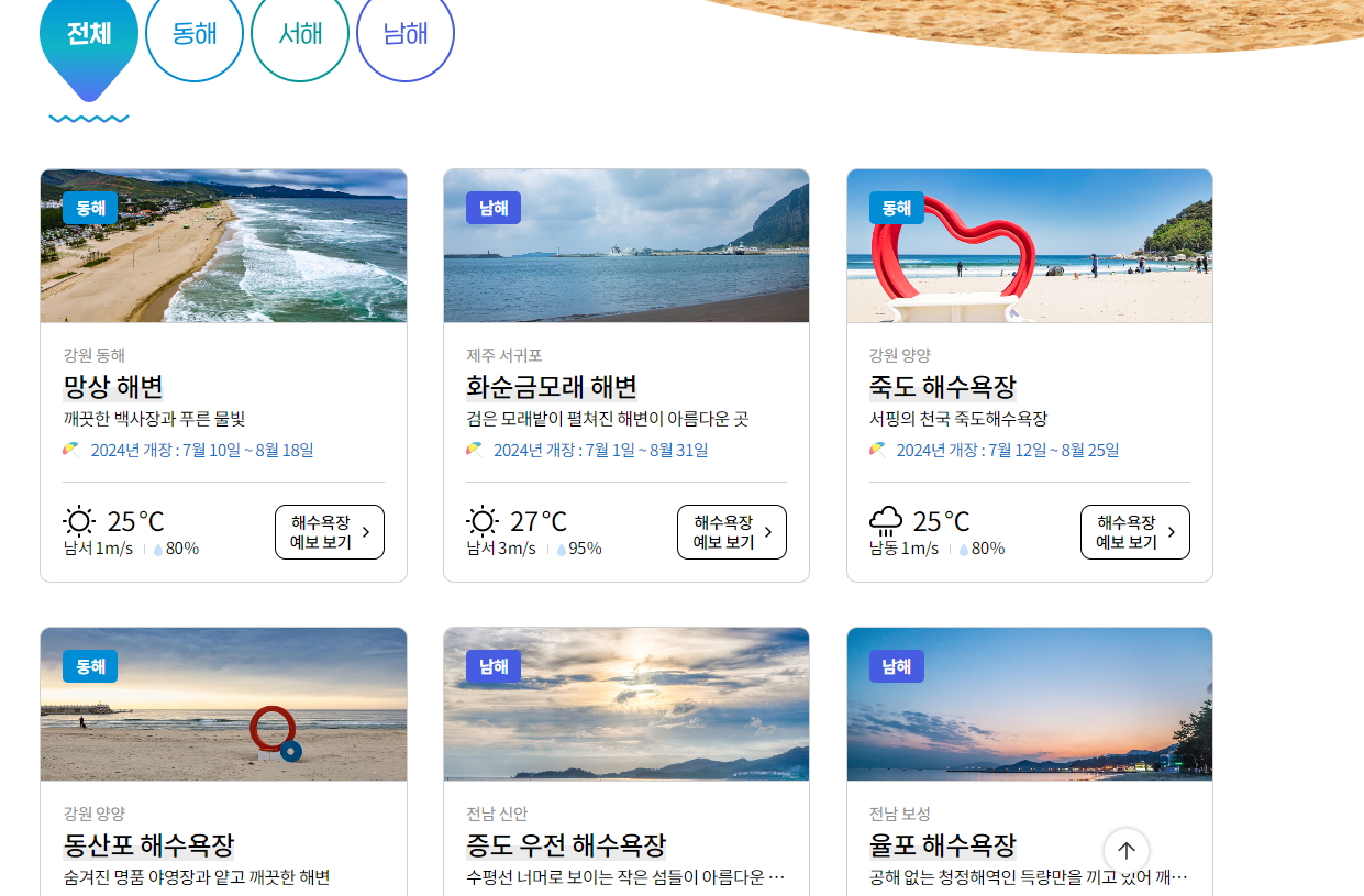 2024해수욕장개장