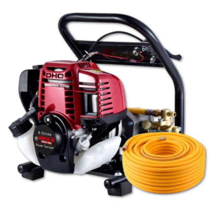 마르세드툴 농업용 이동식 농약 분무기 + 4행정 엔진 고압 세척기 사용 후기