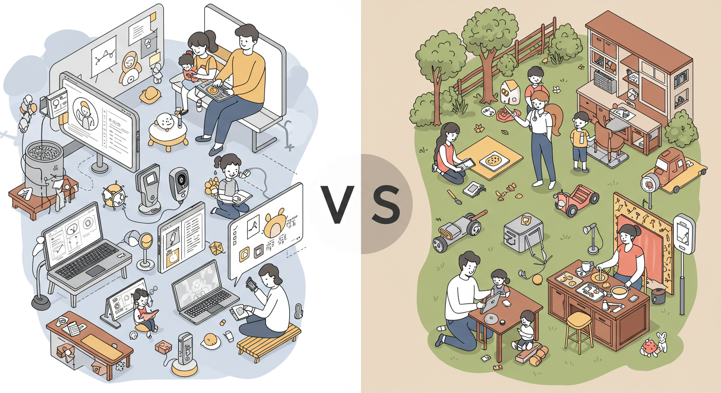 육아 비교 사진