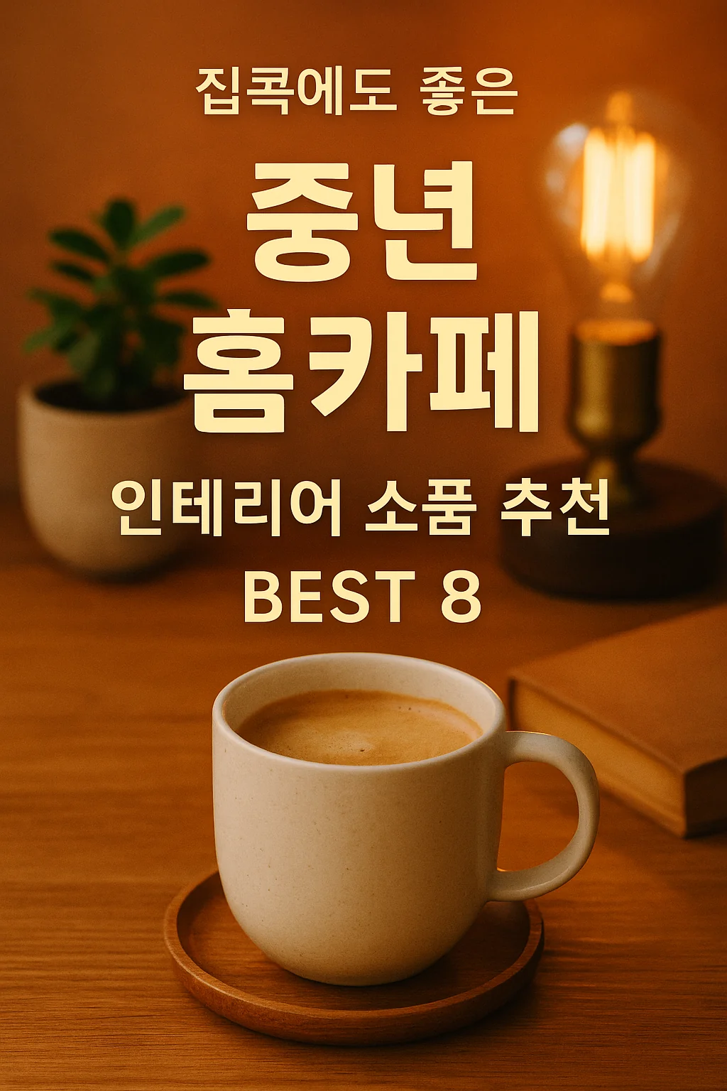 집콕에도 감성 충전! 중년 홈카페 인테리어 소품 추천 BEST 8