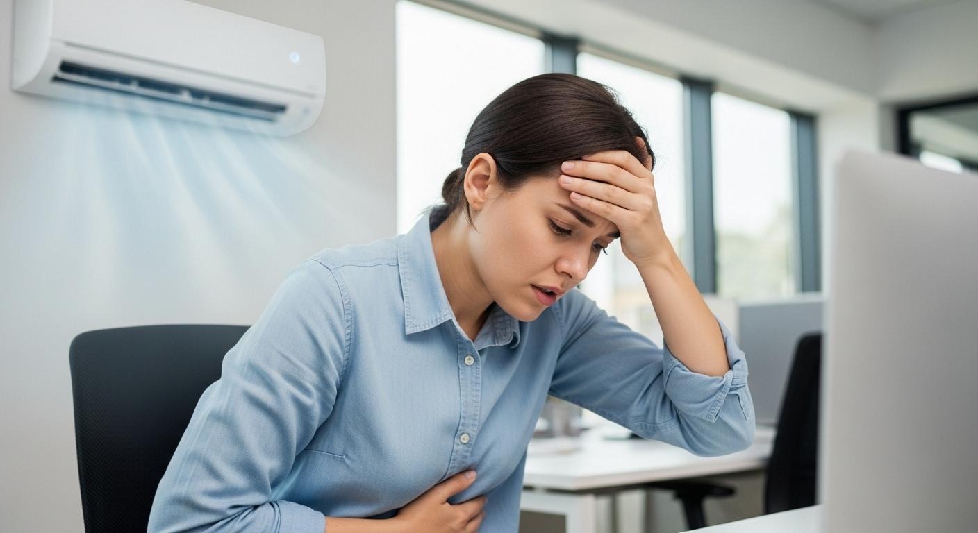 냉방병 메스꺼움