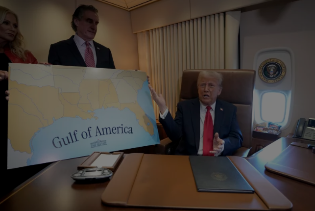 GULFOFAMERICA,Gulf of Mexico,미국 지도 변경,트럼프 행정명령,구글 지도 표기 논란,국제 사법 재판소 제소