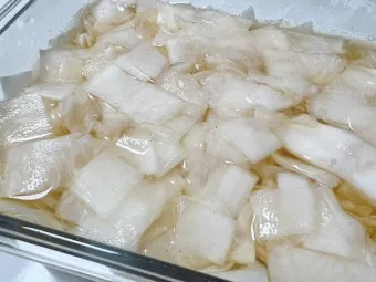 냉면 무절임 만드는법 냉면무 무김치 레시피_8