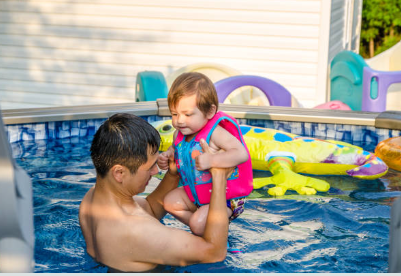 키즈펜션 풀빌라 아빠랑 아기