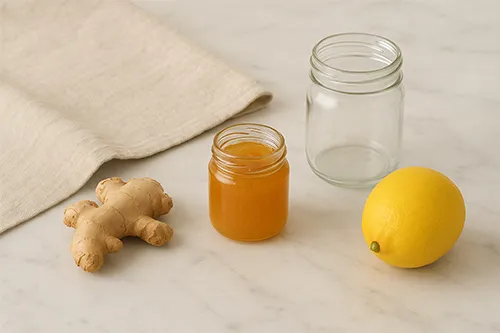 생강만들기 재료 준비