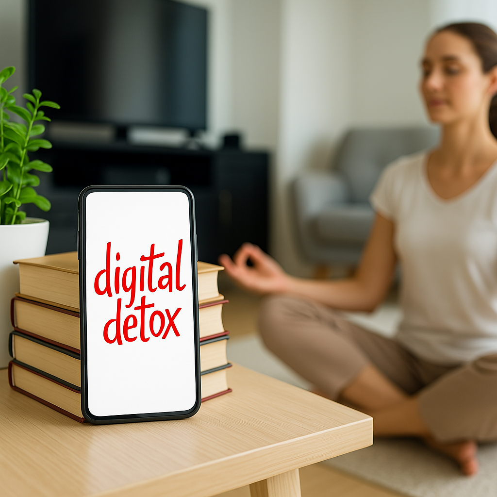 중년 이후 호르몬 균형 습관 : 디지털 디톡스