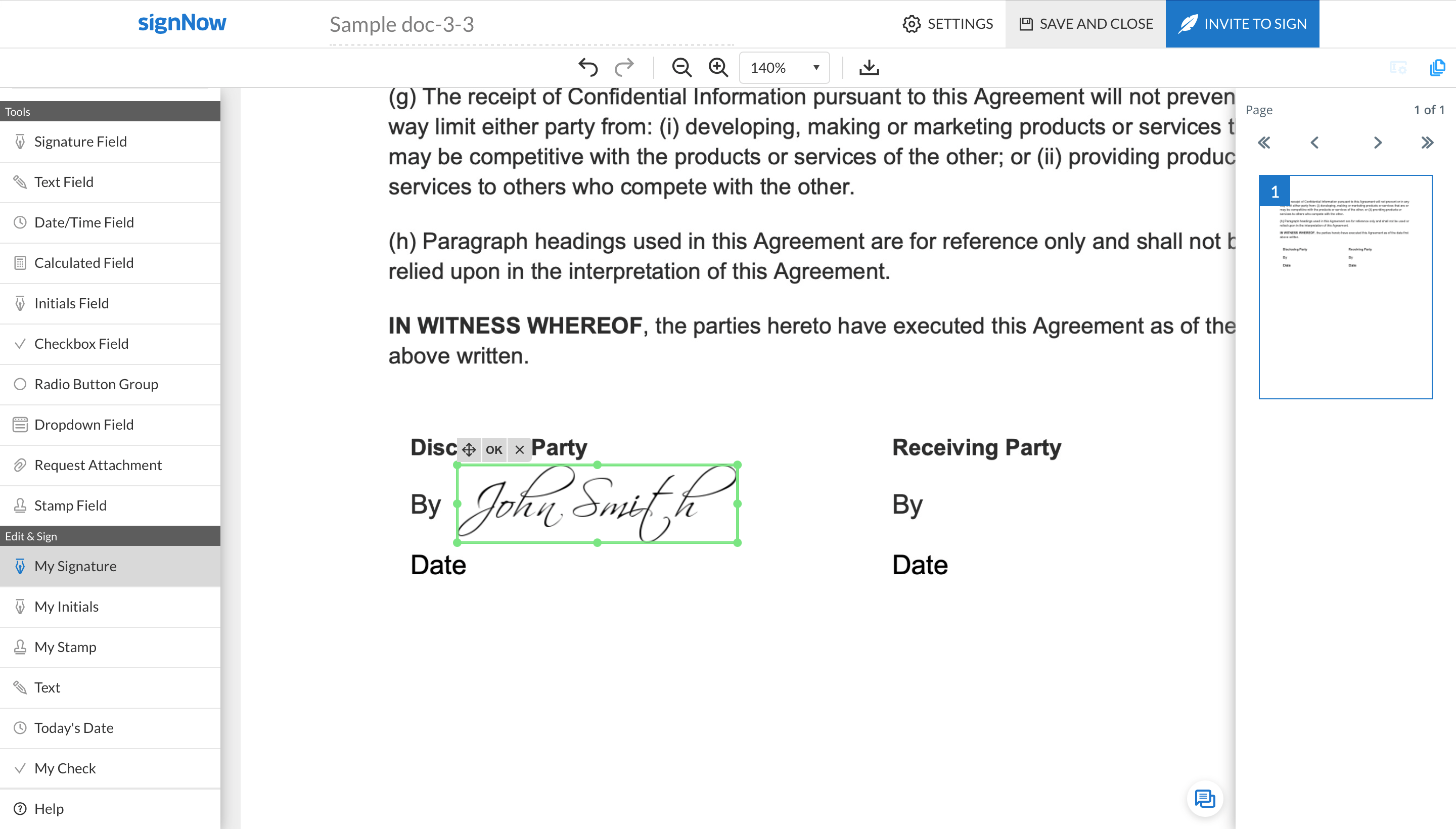 전자서명 무료 툴 추천 TOP7 비교