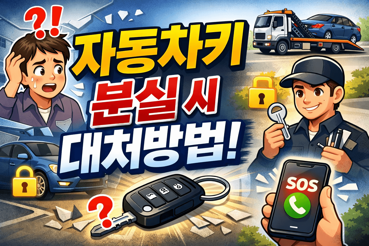 자동차키 분실시 대처방법