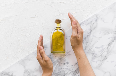 식초와 설탕 혼합