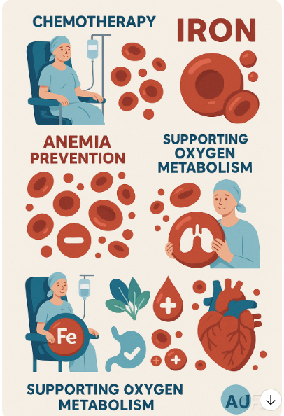 철분의 빈혈 예방과 산소 대사 지원 효과