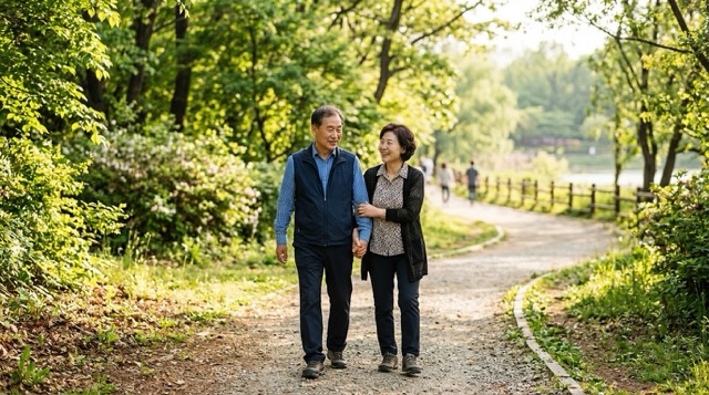 족저근막염 치료 후 건강한 보행 회복