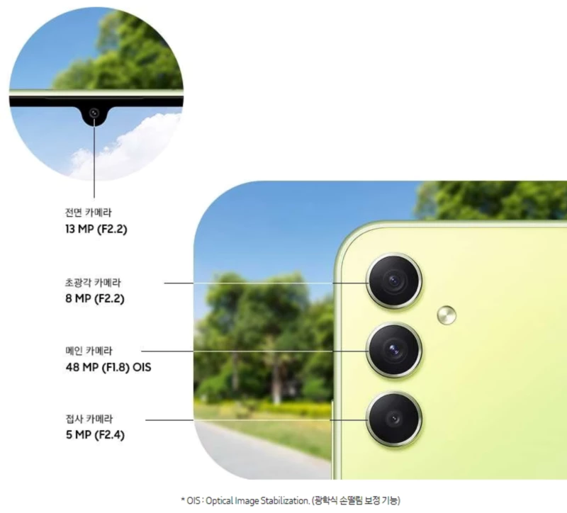 갤럭시A34 카메라