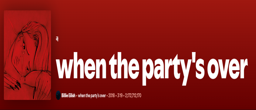 Billie Eilish - when the party's over