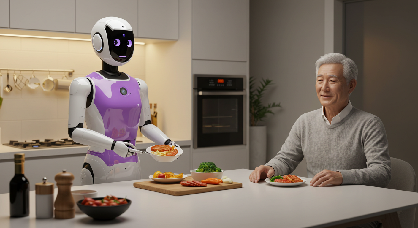 혼밥 걱정 끝! AI 셰프와 함께하는 시니어 맞춤형 영양 식단