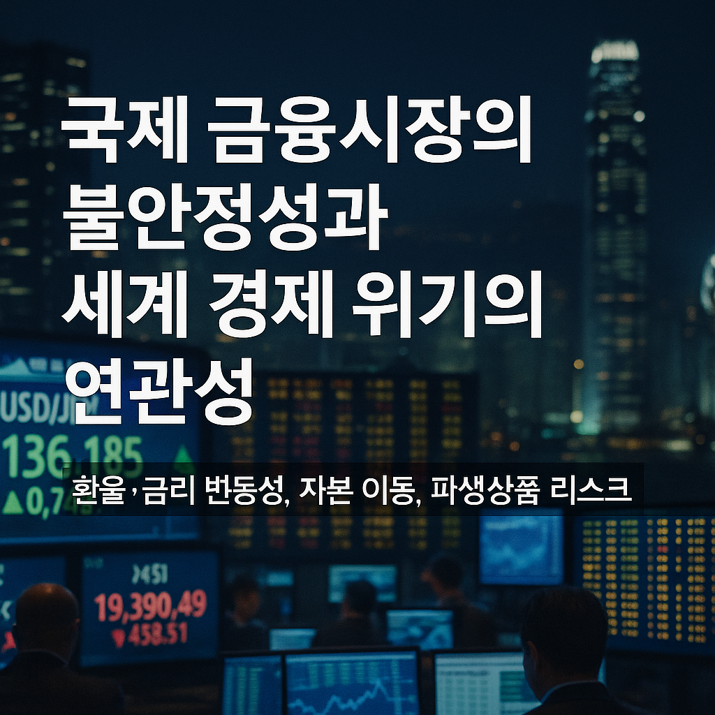 국제 금융시장의 불안정성 관련 사진