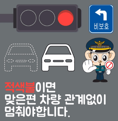 비보호자회전